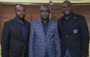  L-R: Mohammed Abdullahi, Principal PR/Media Consultant; Olanrewaju Samson, Events and Brand Activations Consultant and Temi-Tope Ogbeni-Awe, Founder and Chief Service Officer, all at TOPCOMM.