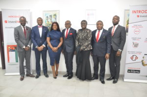l-r: Babatunde Obaniyi – MD , United Capital Investment Banking ; Jude Chiemeka – MD/CEO ,  United Capital Securities Limited;  Omojola Odusanya – Marketing and Corporate Communications Executive; Peter Ashade – Group CEO , United Capital Plc ; Tokunbo Ajayi  - MD/CEO United Capital Trustees Limited; Sunny Anene – MD/CEO, United Capital Asset Management ;  and Joseph Onyema – Group Chief Information Officer,
