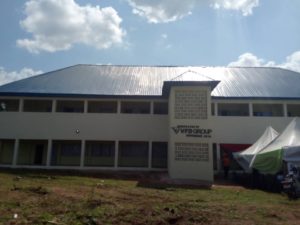 Examination Hall of Uga Boys Secondary school renovated by VFD Group Plc. 
