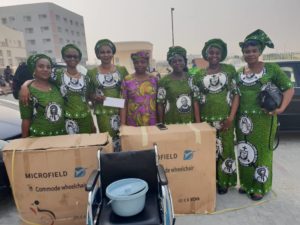 Ladies of the Order of Knights of St. Mulumba, provides medical service equipment to aid healthcare delivery in Lagos State"